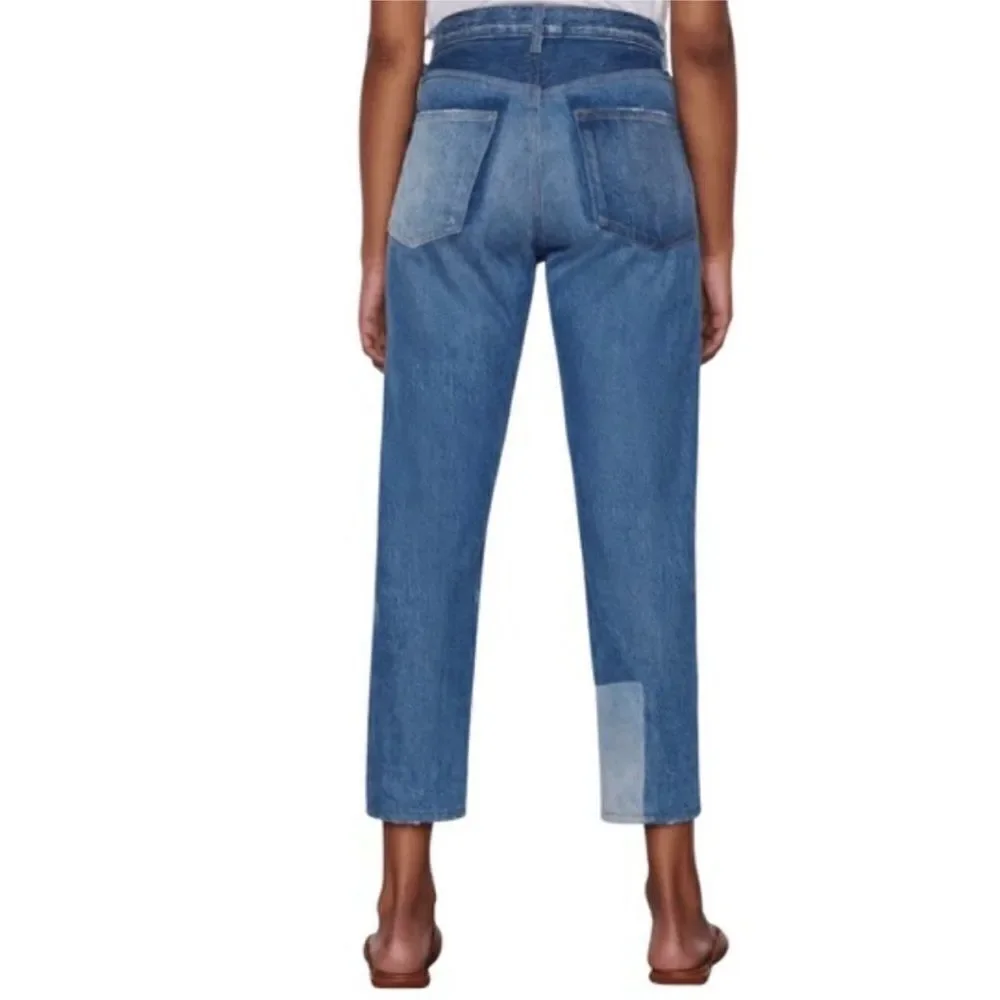 Frame Le Original Landa Mix Patchwork Jeans| Size 28 - Picture 2 of 9